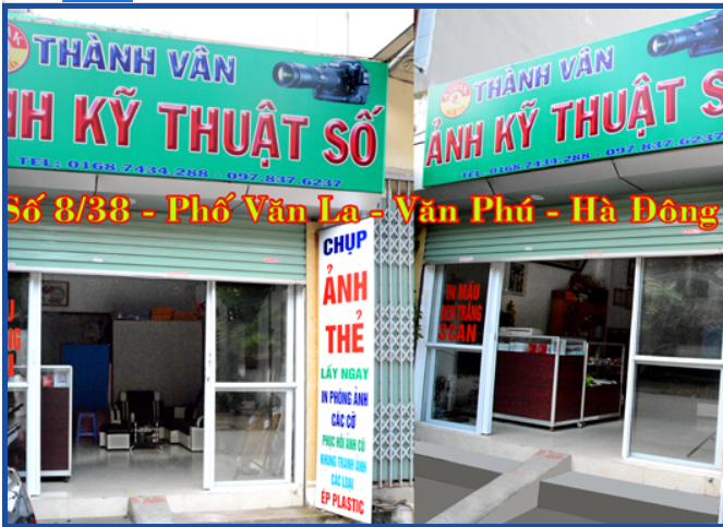 Ảnh Thẻ Thành Vân - Không gian tiệm chụp ảnh thẻ